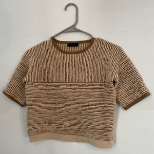 J.Crew Cropped Textured Sweater